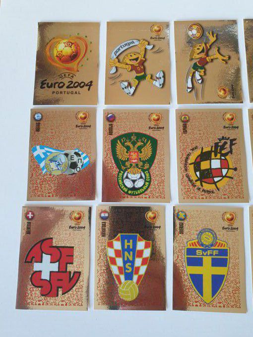 Panini 20 brillantes Euro 2004 sticker