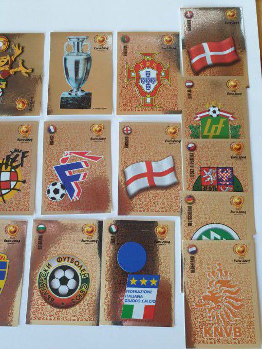 Panini 20 brillantes Euro 2004 sticker