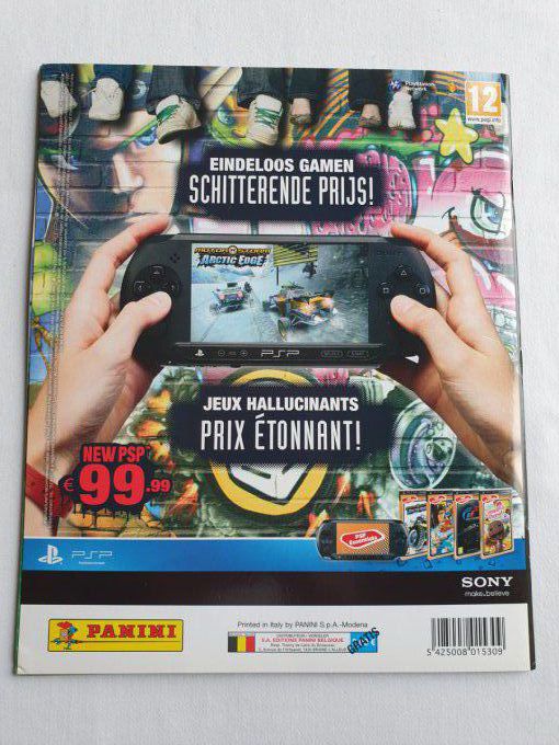 Panini album vide championnat Belge Football 2012 