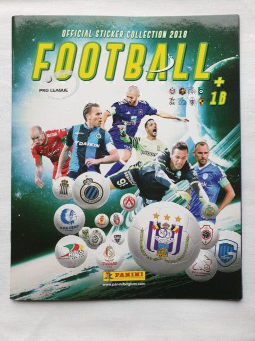 Panini Pro League 2018 Album vide