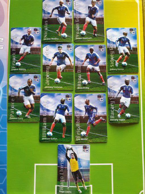 Set 23 magnets complet Carrefour 2010