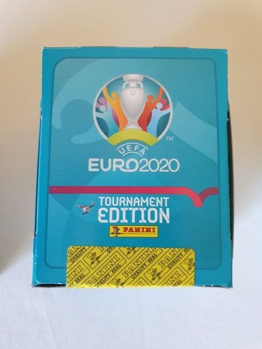 Panini Euro 2020 Tournament edition BOX 50 version Belge