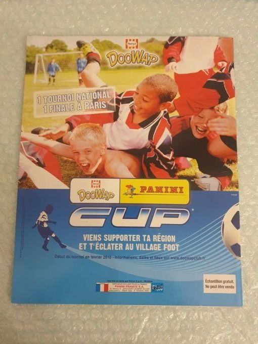 Panini Foot 2010 championnat de France Album vide 