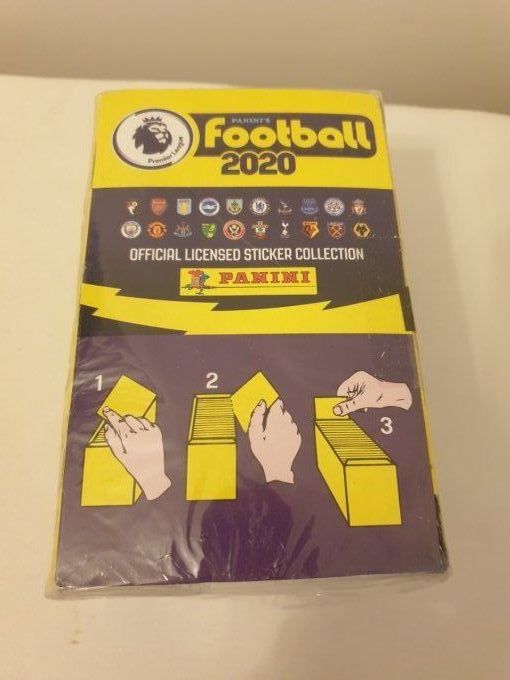 PANINI  Premier League FOOTBALL 2020 Box 100 pochette