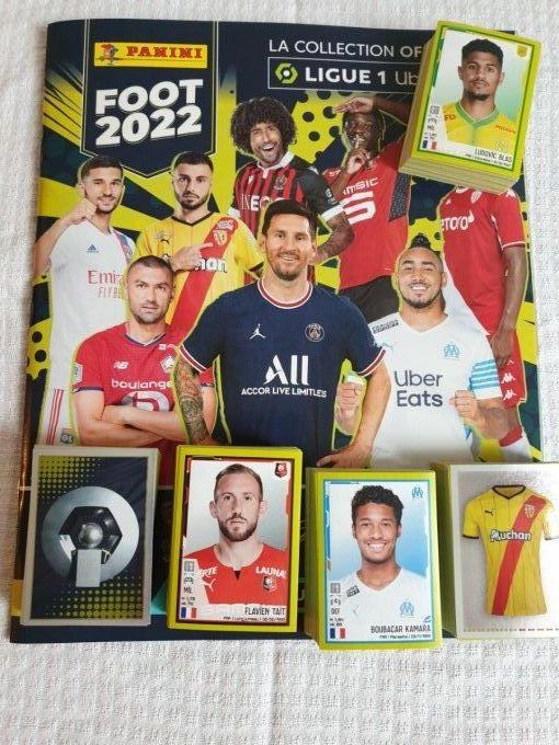 Panini championnat de France Foot 2022 set complet