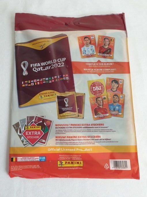 Panini Fifa world cup Qatar 2022  Starter Pack  version Belge