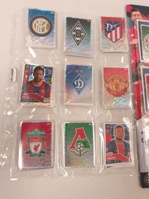 Topps Champions League 2020/2021 set complet