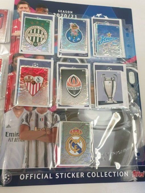 Topps Champions League 2020/2021 set complet