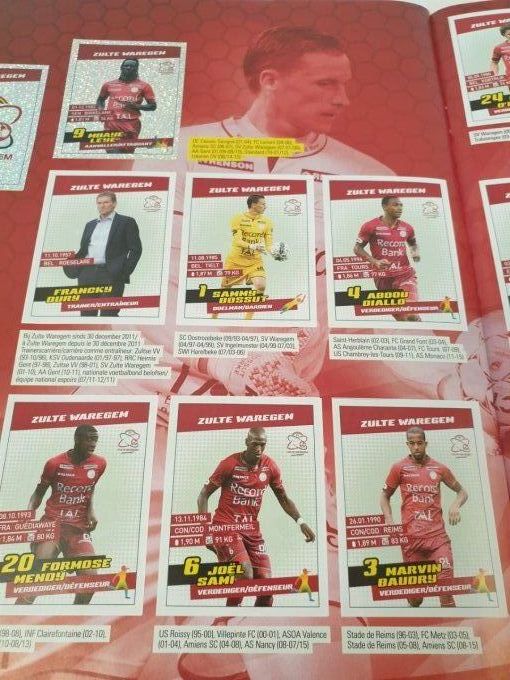 Panini Pro League 2016 album complet coller