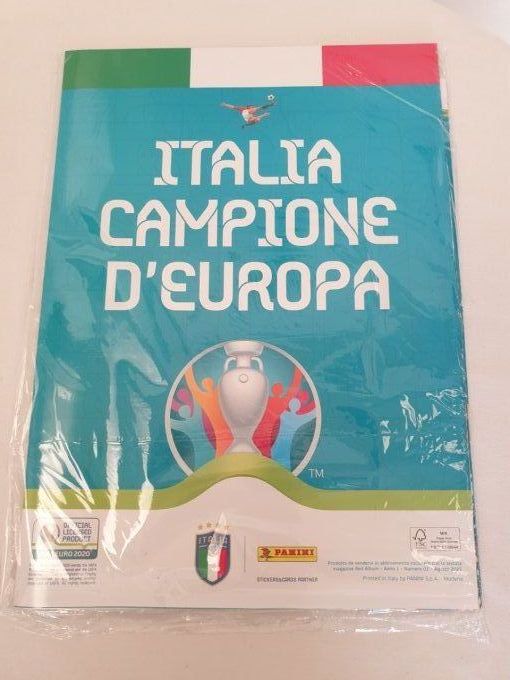 Panini Euro 2020 Tournament poster supplément Italy vainqueur