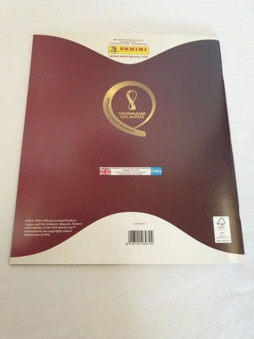 panini qatar 2022 album UK version