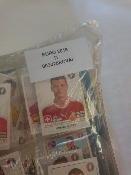 Panini euro 2016 set complet factory panini + mise a jour