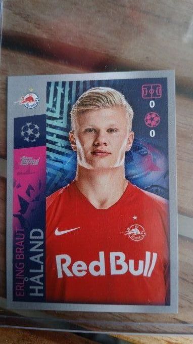 sticker haland champions league 2019-2020 topps