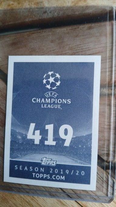 sticker haland champions league 2019-2020 topps