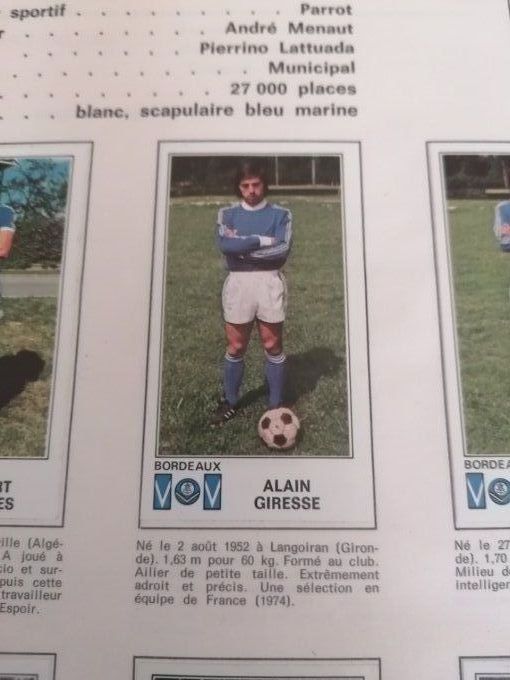 panini album complet coller Football 77 France