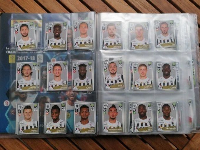 Panini Foot 2017-2018 set complet images+album neuf