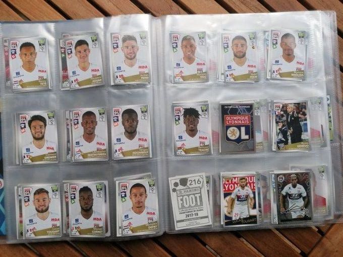 Panini Foot 2017-2018 set complet images+album neuf