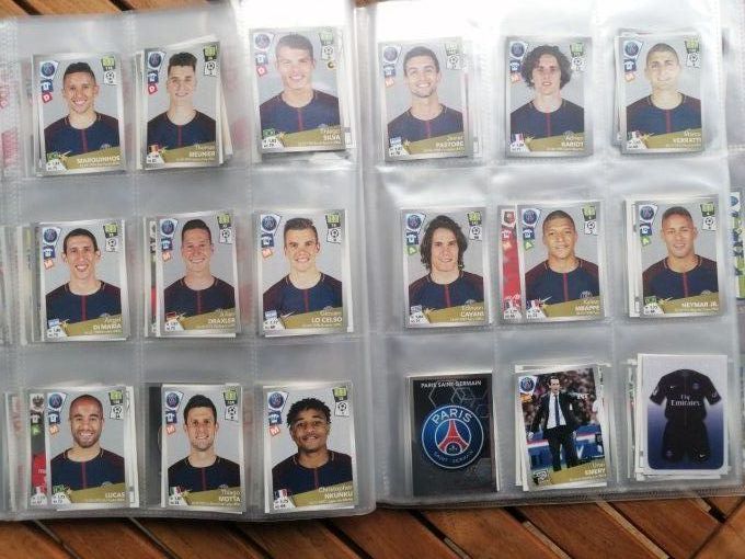 Panini Foot 2017-2018 set complet images+album neuf