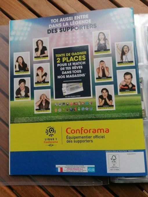 Panini Foot 2017-2018 set complet images+album neuf