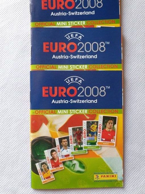 Panini Album vide  Euro 2008 Pocket album