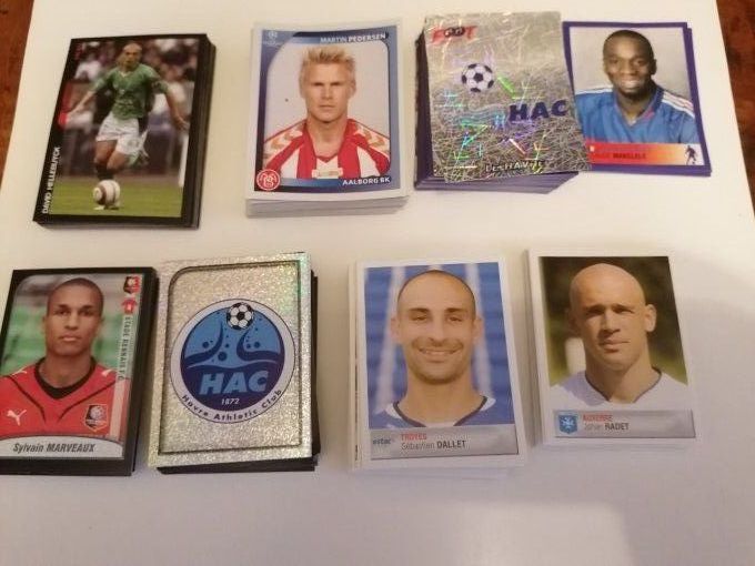 panini Foot lot de 440 sticker 2006 a 2010