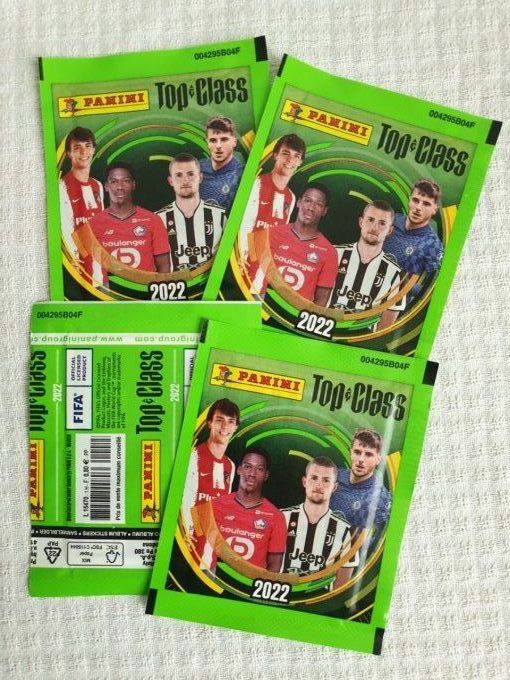 panini top class 2023 pochettes