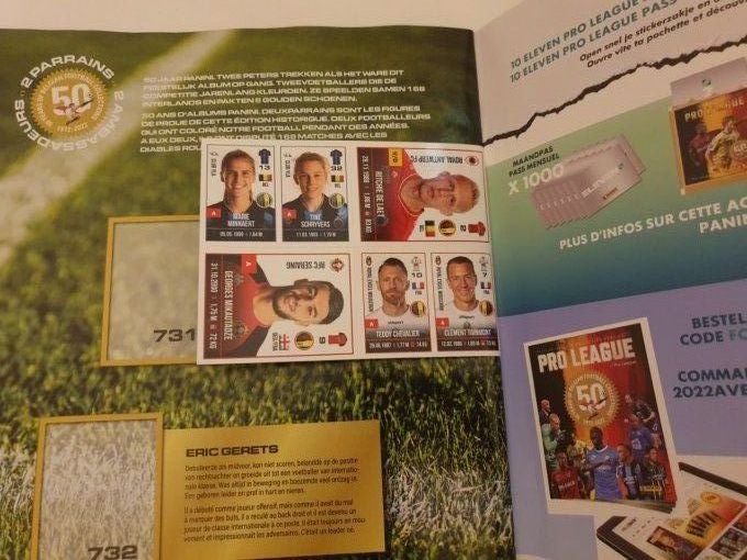 Panini Pro League  Album vide souple 2021/2022