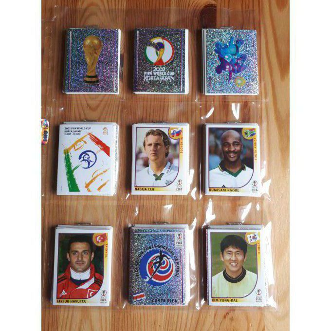 Panini Korea Japan 2002 Set complet 576 images