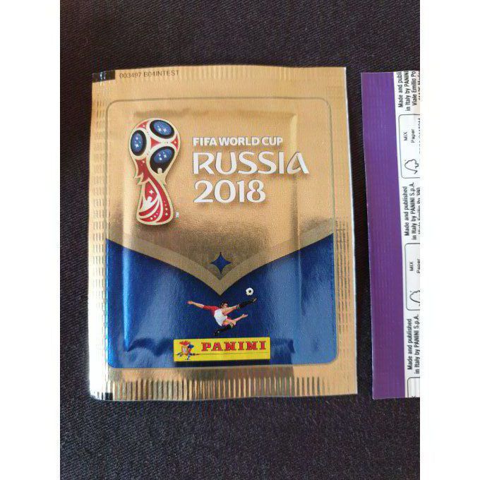 Panini pochettes mauve Russie 2018