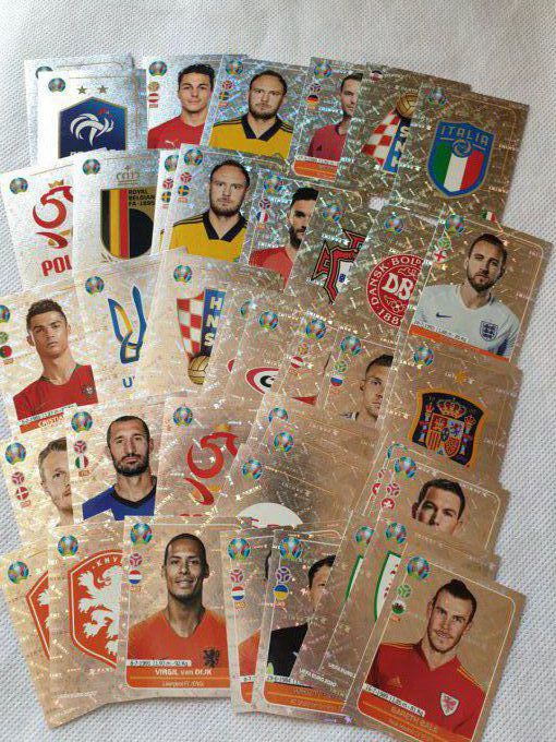 Panini Preview Euro 2020 set complet 528 images VERSION BELGE