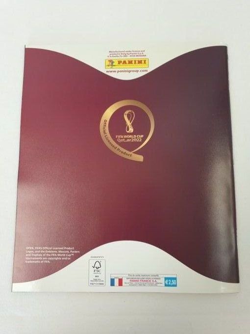 Panini qatar 2022 album vide version française souple