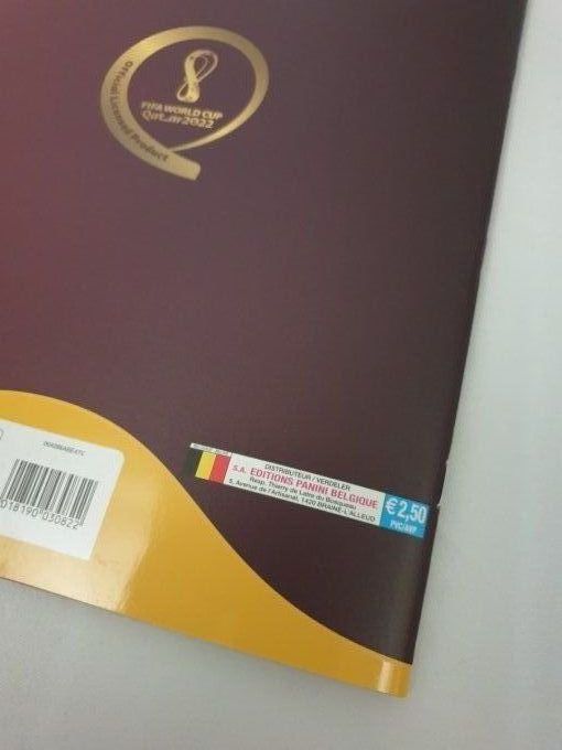 Panini Qatar world cup 2022 set complet version orange
