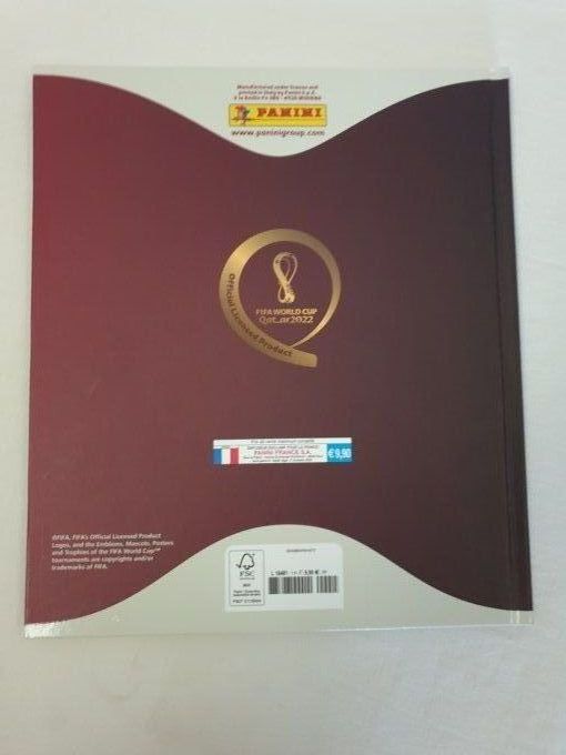 Panini qatar 2022 album vide version française cartonner