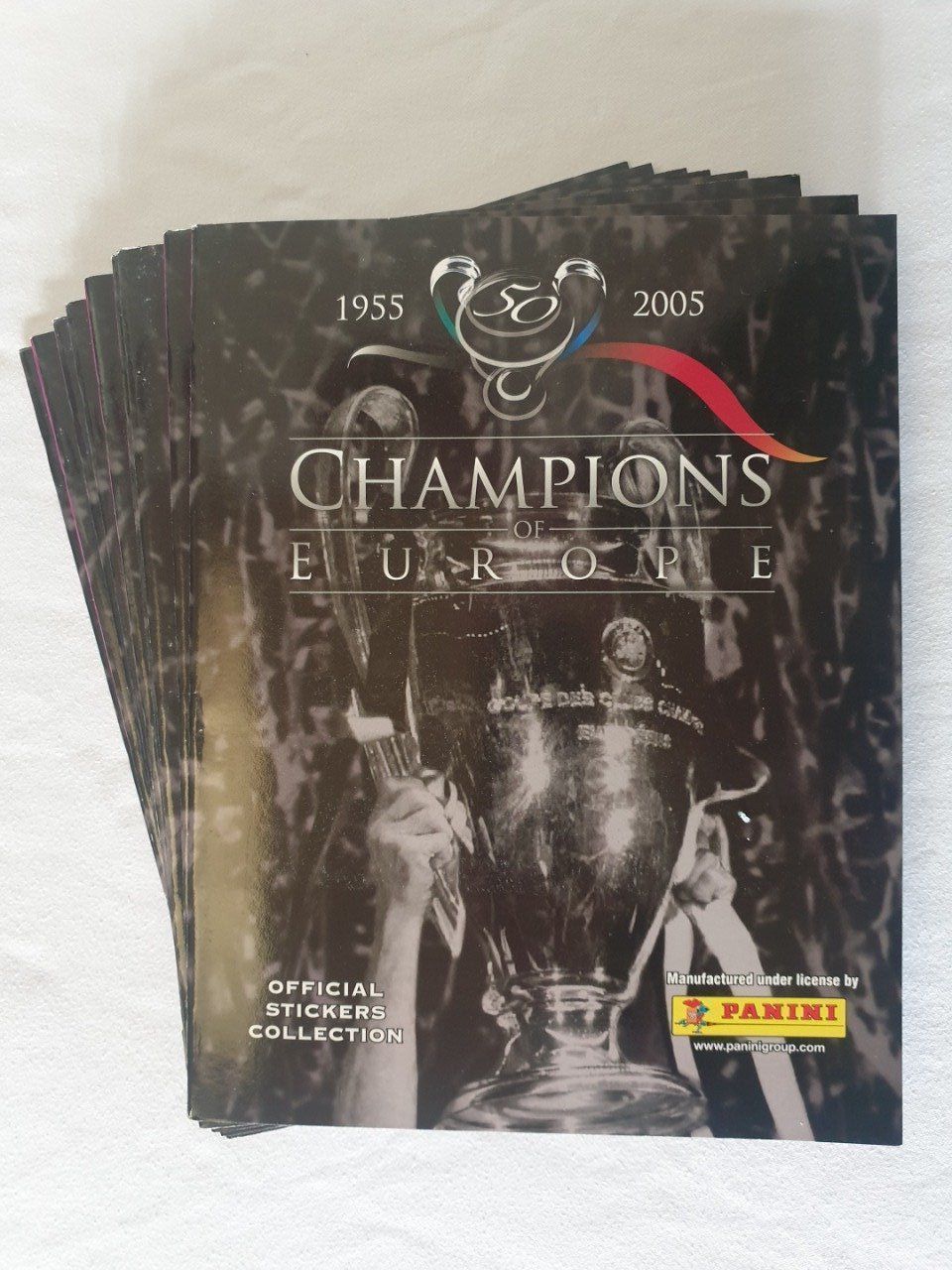 Panini Champions of Europe 1955/2005  Album vide