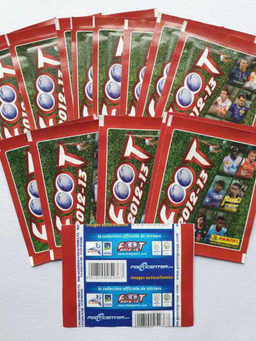 Panini Foot 2012-2013 championnat de France par pochette