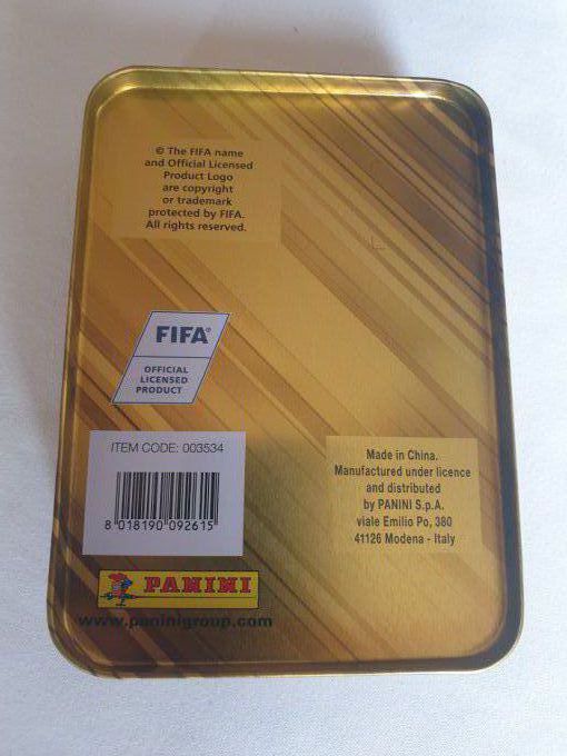 Panini Fifa 365 - 2021 Box métal collector+10 pochettes